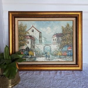 Vintage Village Landscape
